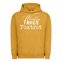 Pigment Peanut Butter wtf in military speak   saying Urban Hoodie - linhVisuals