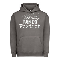 Pigment Tornado wtf in military speak   saying Urban Hoodie - linhVisuals