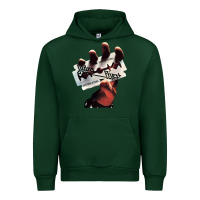 Forest Green Judas Of Priest - British Steel Urban Hoodie - linhVisuals