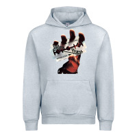Heather Grey Judas Of Priest - British Steel Urban Hoodie - linhVisuals