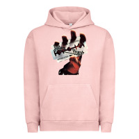 Pigment Salmon Judas Of Priest - British Steel Urban Hoodie - linhVisuals