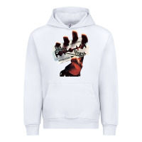 White Judas Of Priest - British Steel Urban Hoodie - linhVisuals