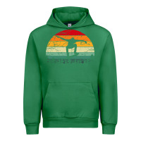 Emerald skateboard vintage for skateboards lovers Urban Hoodie - linhVisuals