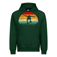 Forest Green skateboard vintage for skateboards lovers Urban Hoodie - linhVisuals
