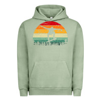 Pigment Oil Green skateboard vintage for skateboards lovers Urban Hoodie - linhVisuals