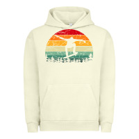Pigment Pistachio skateboard vintage for skateboards lovers Urban Hoodie - linhVisuals