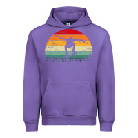 Tulip skateboard vintage for skateboards lovers Urban Hoodie - linhVisuals