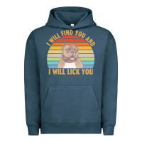Pigment Midnight Navy i will find you and i will lick you t  shirt i will find you and i wil Urban Hoodie - linhVisuals