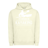 Pigment Pistachio kayaking t  shirt i' d rather be at the lake kayaking t  shirt Urban Hoodie - linhVisuals