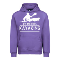 Tulip kayaking t  shirt i' d rather be at the lake kayaking t  shirt Urban Hoodie - linhVisuals
