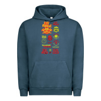 Pigment Midnight Navy america, concert, europe, morgue, world,nying, sosmula, city, rap, cit Urban Hoodie - linhVisuals
