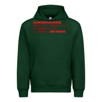 Forest Green logocnsmdp conservatoire de paris Urban Hoodie - linhVisuals