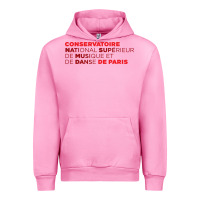 Fuchsia Pink logocnsmdp conservatoire de paris Urban Hoodie - linhVisuals