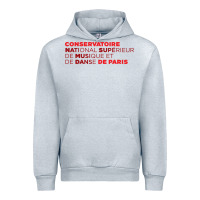 Heather Grey logocnsmdp conservatoire de paris Urban Hoodie - linhVisuals