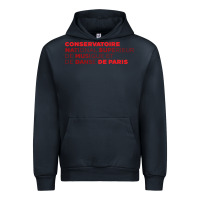 Navy logocnsmdp conservatoire de paris Urban Hoodie - linhVisuals