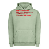 Pigment Oil Green logocnsmdp conservatoire de paris Urban Hoodie - linhVisuals