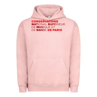Pigment Salmon logocnsmdp conservatoire de paris Urban Hoodie - linhVisuals