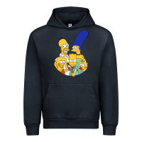 Navy simpson Urban Hoodie - linhVisuals