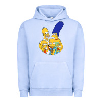 Pigment Grape Ice simpson Urban Hoodie - linhVisuals