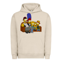Pigment French Oak simpson family Urban Hoodie - linhVisuals