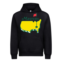 Black MASTERS TOURNAMENT GOLF 2022 Urban Hoodie - linhVisuals