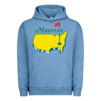 Pigment Pebble Blue MASTERS TOURNAMENT GOLF 2022 Urban Hoodie - linhVisuals