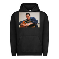 Pigment Black lefty frizzell's music collected in ne Urban Hoodie - linhVisuals