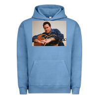 Pigment Pebble Blue lefty frizzell's music collected in ne Urban Hoodie - linhVisuals