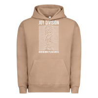 Pigment Burro JOY DIVISION - UNKNOWN PLEASURES Urban Hoodie - linhVisuals