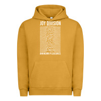 Pigment Peanut Butter JOY DIVISION - UNKNOWN PLEASURES Urban Hoodie - linhVisuals