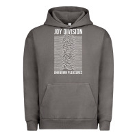 Pigment Tornado JOY DIVISION - UNKNOWN PLEASURES Urban Hoodie - linhVisuals