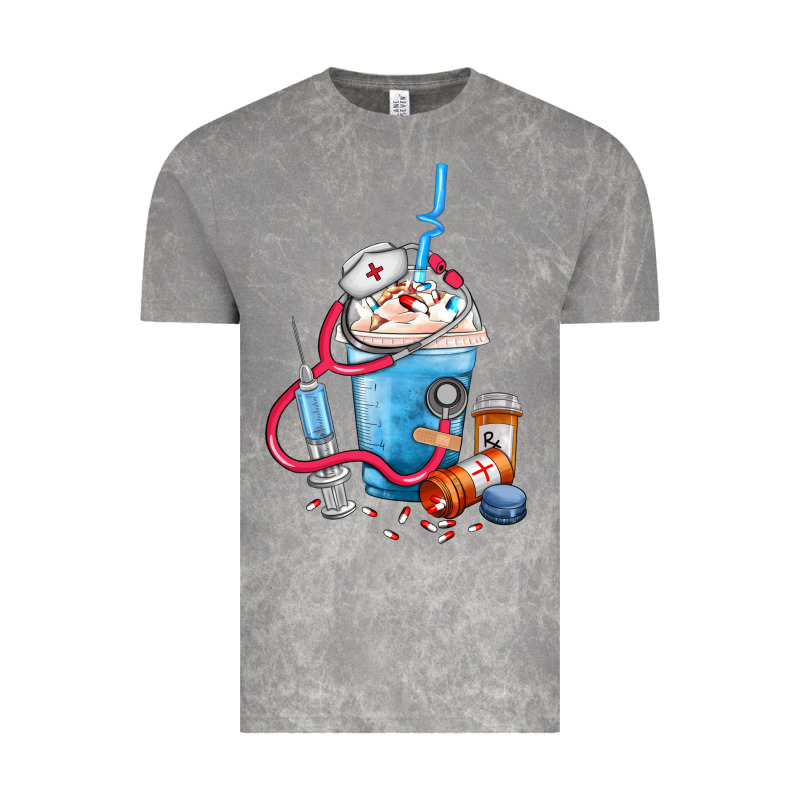 Nurse Frappe Coffee Vintage Tee by FaDigitalArtStudio | Teevron