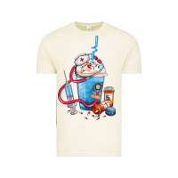 Vintage Arctic Nurse frappe coffee Vintage Tee - FaDigitalArtStudio