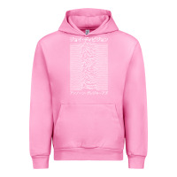 Fuchsia Pink JOY DIVISION - UNKNOWN PLEASURES - JAPANESE Urban Hoodie - linhVisuals
