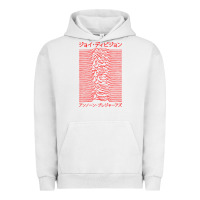 Pigment Lunar Rock JOY DIVISION - UNKNOWN PLEASURES - JAPANESE Urban Hoodie - linhVisuals