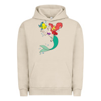 Pigment French Oak ariel mermaid Urban Hoodie - linhVisuals