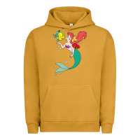Pigment Peanut Butter ariel mermaid Urban Hoodie - linhVisuals