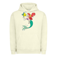 Pigment Pistachio ariel mermaid Urban Hoodie - linhVisuals