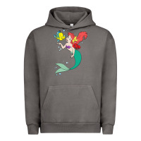 Pigment Tornado ariel mermaid Urban Hoodie - linhVisuals