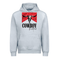 Heather Grey cowboy killer tshirt Urban Hoodie - linhVisuals