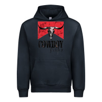 Navy cowboy killer tshirt Urban Hoodie - linhVisuals