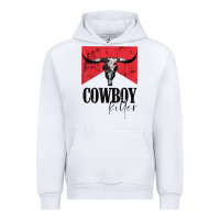 White cowboy killer tshirt Urban Hoodie - linhVisuals