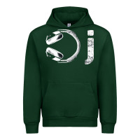 Forest Green dj music tshirt Urban Hoodie - linhVisuals