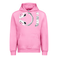 Fuchsia Pink dj music tshirt Urban Hoodie - linhVisuals