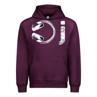 Mauve Wine dj music tshirt Urban Hoodie - linhVisuals