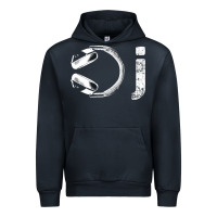 Navy dj music tshirt Urban Hoodie - linhVisuals
