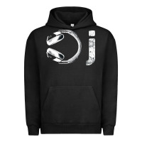 Pigment Black dj music tshirt Urban Hoodie - linhVisuals