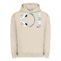 Pigment French Oak dj music tshirt Urban Hoodie - linhVisuals