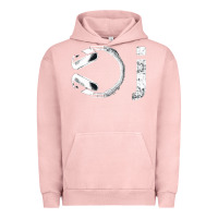 Pigment Salmon dj music tshirt Urban Hoodie - linhVisuals