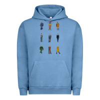 Pigment Pebble Blue killing eve, villanelle,jodie comer,villanelle jesus,drag,drag king,po Urban Hoodie - linhVisuals